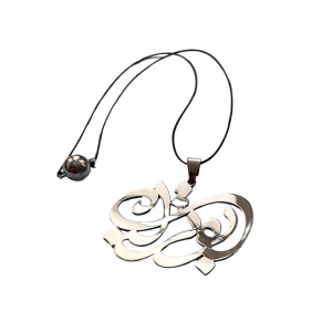 آویز خودرو استیل ابوتراب در بهترین کیفیت مناسب هدیه روز مرد و روز پدر