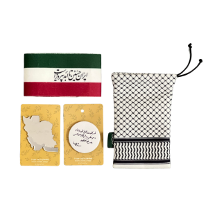 پک راهیان نور شامل سربند،پیکسل،استیکرآینه مناسب برای زائران و اردوهای فرهنگی.